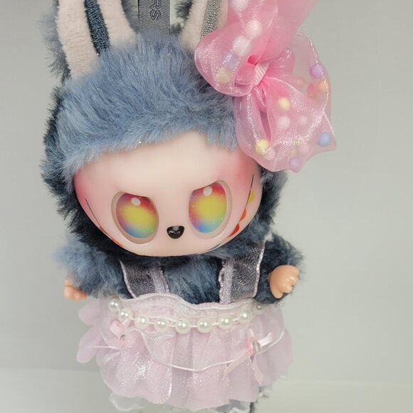 Labubu dress with bows and crown and pearls No Doll - Picture 9 of 10